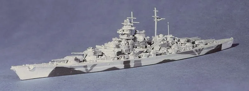 Tirpitz getarnt