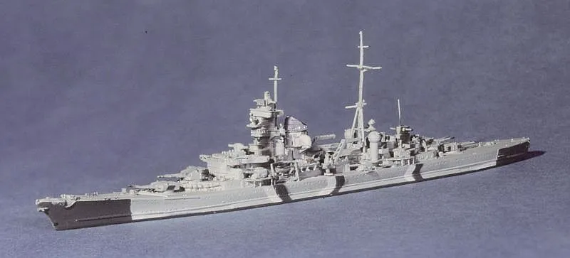 Prinz Eugen getarnt